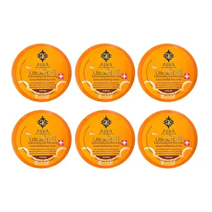 کرم مرطوب کننده آدرا مدل Orange and Ginger حجم 200 میلی لیتر مجموعه 6 عددی