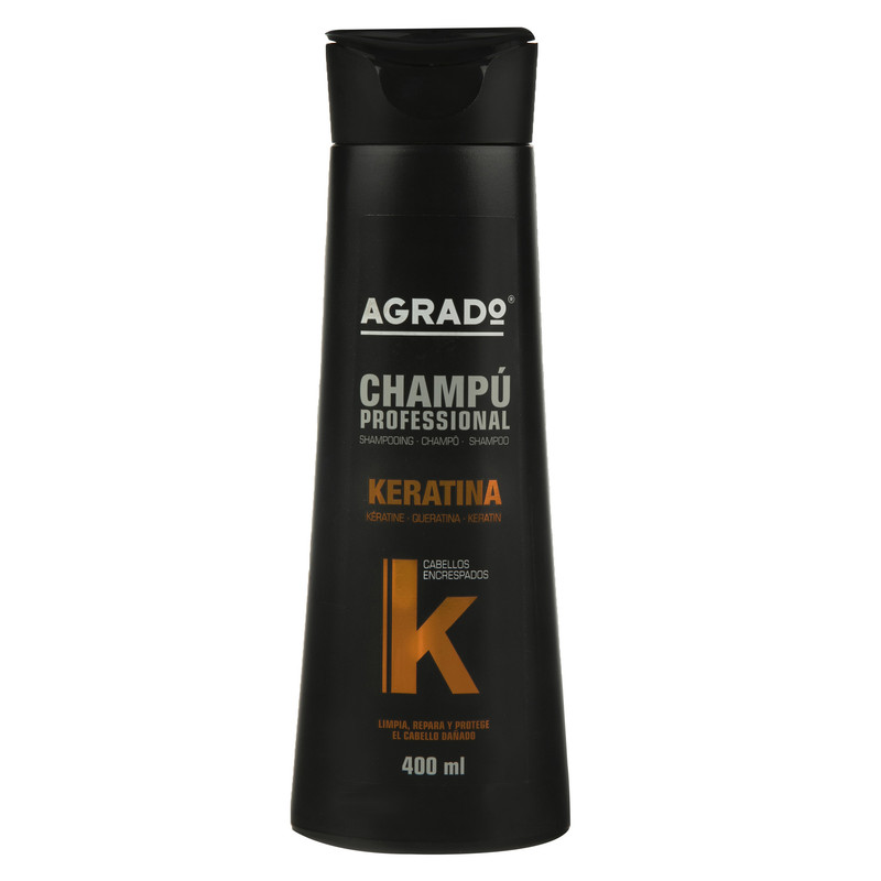 شامپو کراتینه آگرادو مدل KERATIN حجم 400 میلی لیتر شامپو کراتینه آگرادو مدل KERATIN حجم 400 میلی لیتر