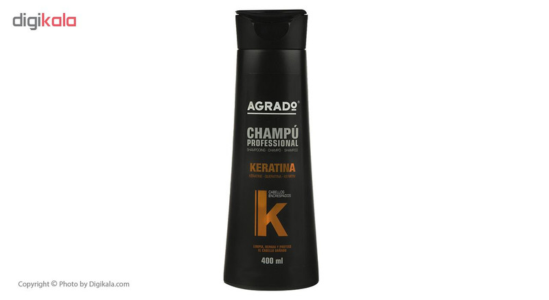 شامپو کراتینه آگرادو مدل KERATIN حجم 400 میلی لیتر شامپو کراتینه آگرادو مدل KERATIN حجم 400 میلی لیتر