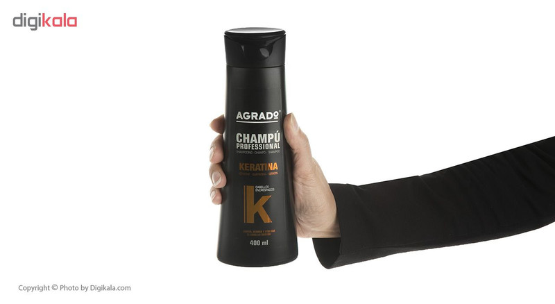 شامپو کراتینه آگرادو مدل KERATIN حجم 400 میلی لیتر شامپو کراتینه آگرادو مدل KERATIN حجم 400 میلی لیتر