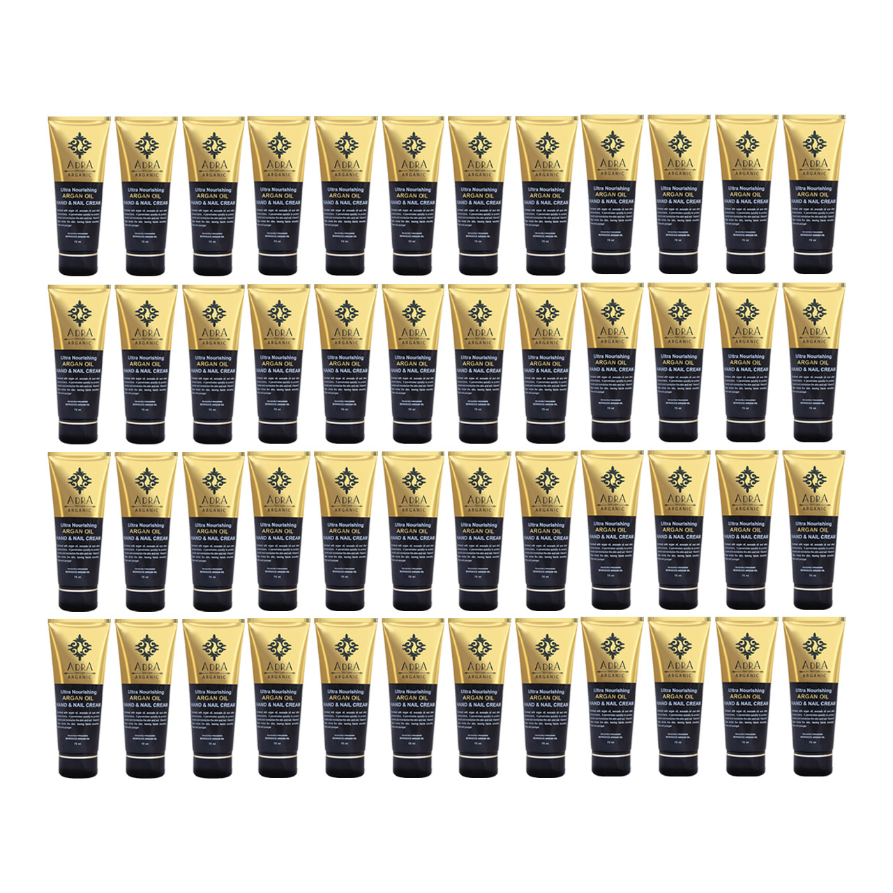 کرم مرطوب آدرا مدل Argan Oil حجم 75 میلی لیتر مجموعه 48 عددی
