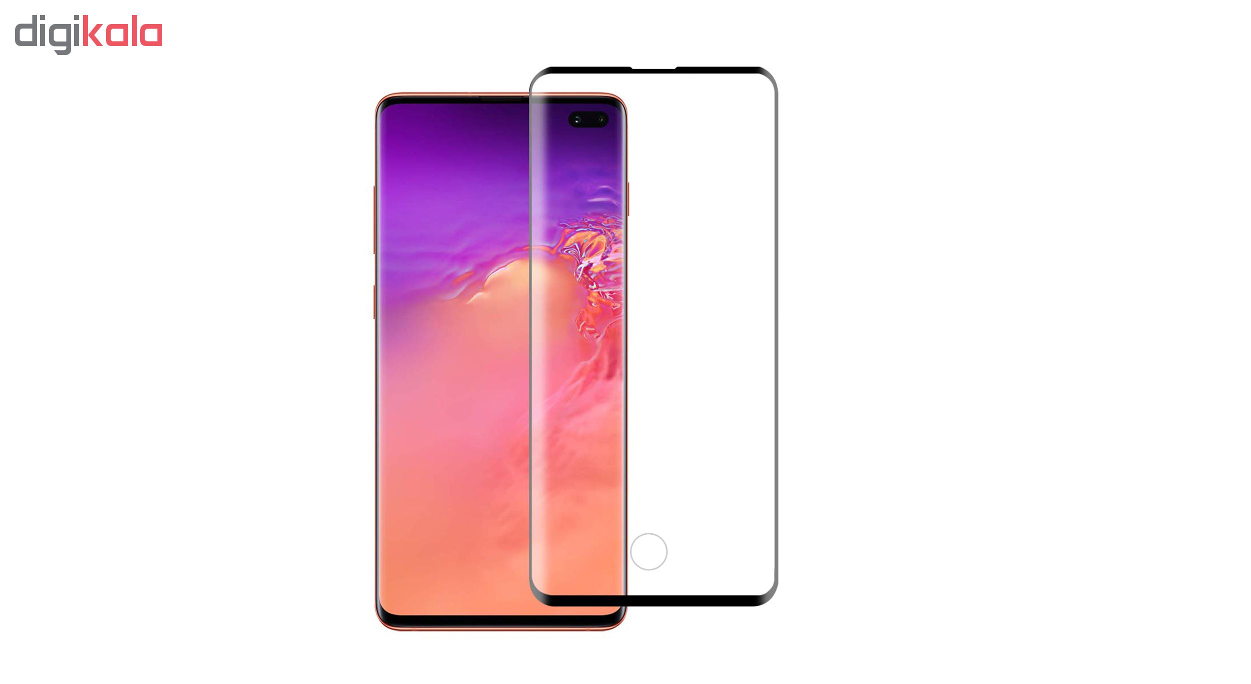 کاور سومگ مدل SC-i001 مناسب برای گوشی موبایل سامسونگ Galaxy S10 Plus به همراه محافظ صفحه نمایش