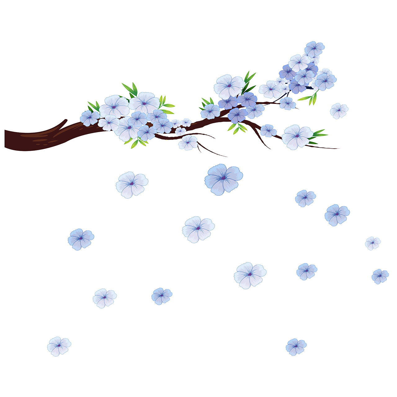 نقد و بررسی استیکر دیواری مدل cherry blossom01 توسط خریداران
