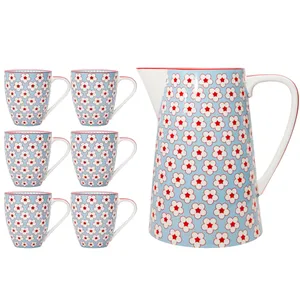 ست پارچ و لیوان 7 پارچه چیریستوفر واین مدل Mc کد 134.33