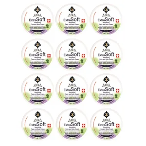 کرم مرطوب کننده آدرا مدل Aloe vera حجم 200 میلی لیتر مجموعه 12 عددی