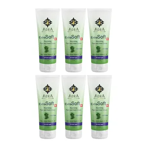 کرم مرطوب کننده آدرا مدل Aloevera حجم 75 میلی لیتر مجموعه 6 عددی