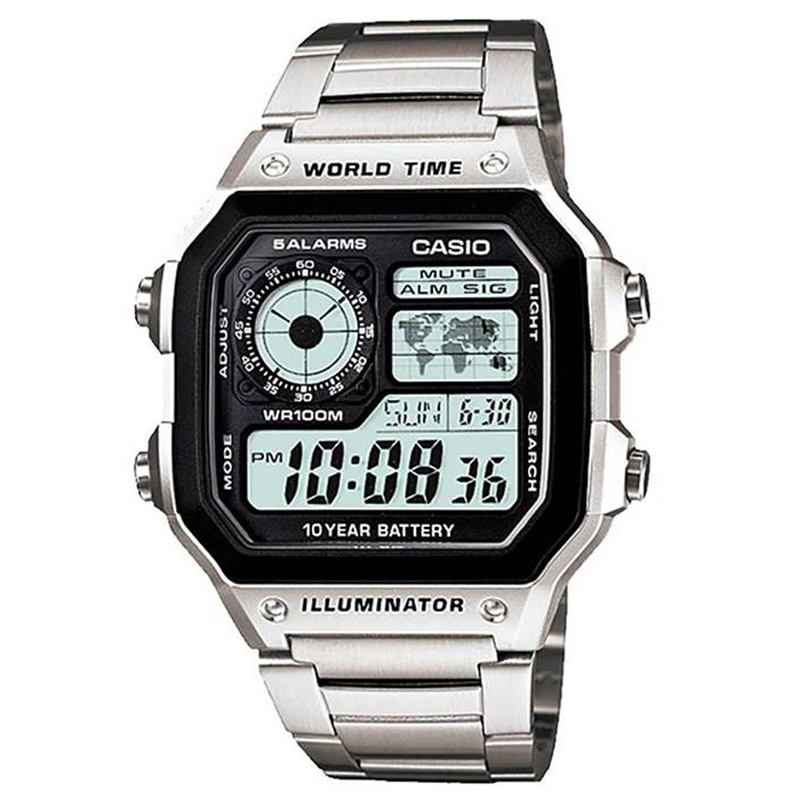 ساعت مچی دیجیتال کد AE-1200WHD-1AVDF