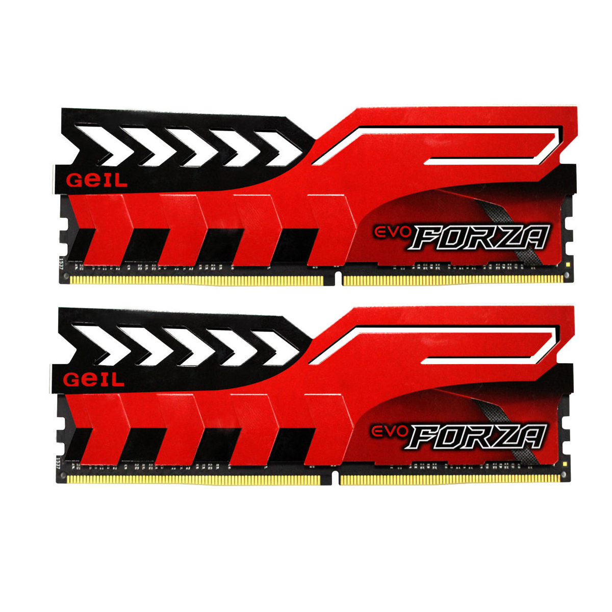 رم دسکتاپ DDR4 دو کاناله 2400 مگاهرتز CL17 گیل مدل Evo Forza ظرفیت 32 گیگابایت