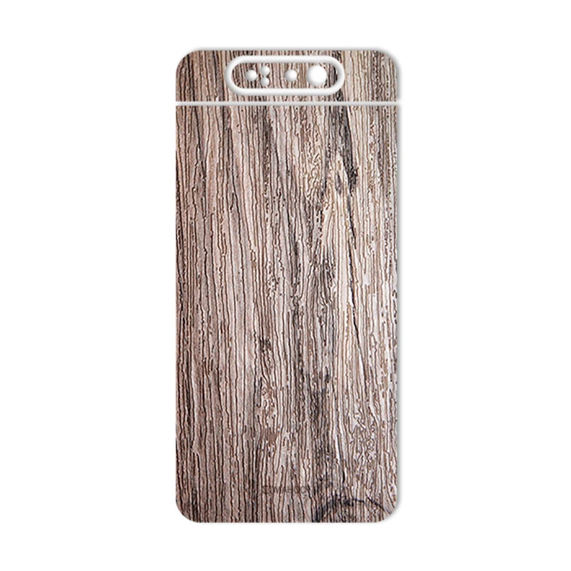 برچسب پوششی ماهوت مدل Walnut-Texture مناسب برای گوشی موبایل سامسونگ Galaxy  A80