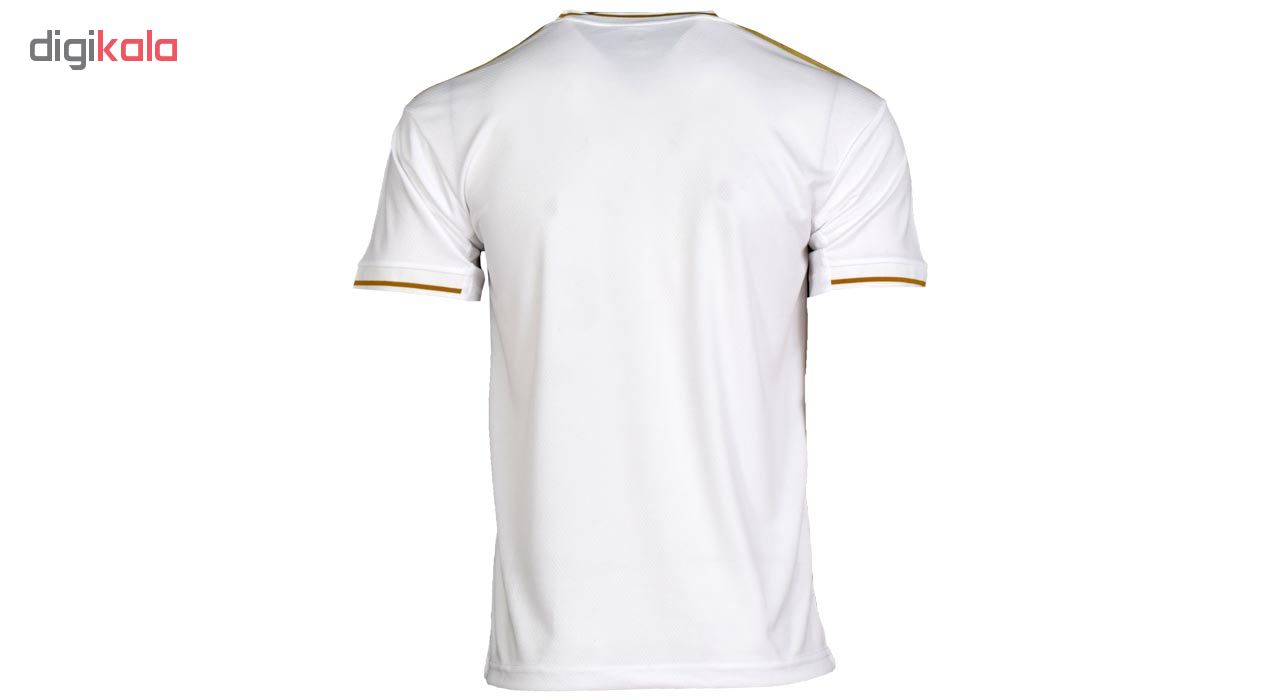 ست تی شرت و شلوارک ورزشی مردانه طرح رئال مادرید 20-home2019 رنگ سفید