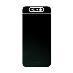 MAHOOT Black-Suede Cover Sticker for Samsung Galaxy A80