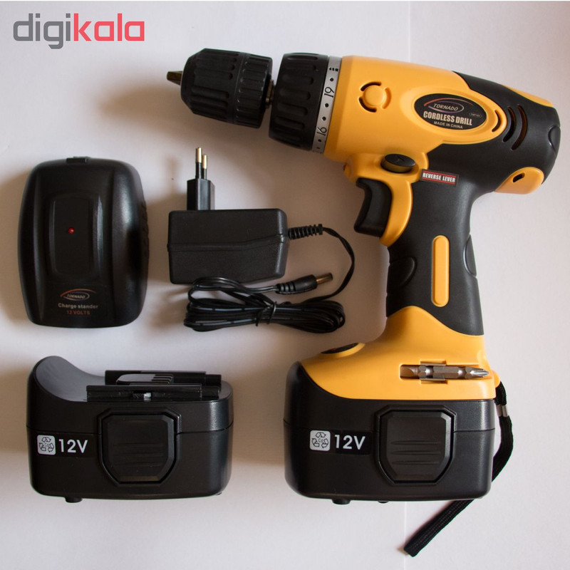 دریل شارژی ترنادو کد bsh1