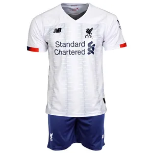 ست تی شرت و شلوارک ورزشی مردانه طرح لیورپول کد 20-away2019