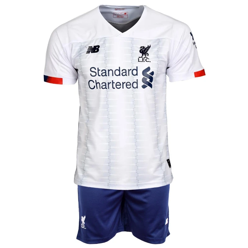 ست تی شرت و شلوارک ورزشی مردانه طرح لیورپول کد 20-away2019