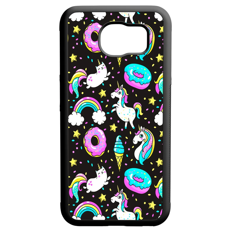 کاور طرح اسب تک شاخ کد 11054094277 مناسب برای گوشی موبایل سامسونگ galaxy s6