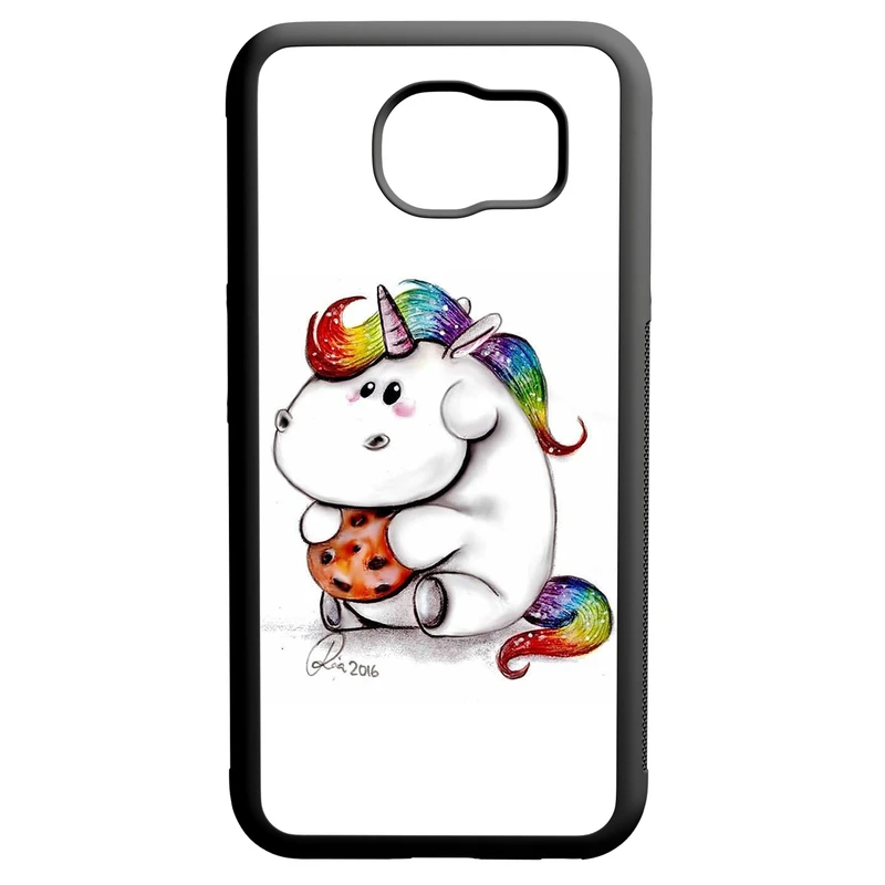 کاور طرح اسب تک شاخ کد 11054094281 مناسب برای گوشی موبایل سامسونگ galaxy s6 edge