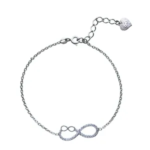 دستبند نقره زنانه کد JSG06