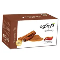 چای سیاه کیسه ای دارچین گلکوه بسته 20 عددی