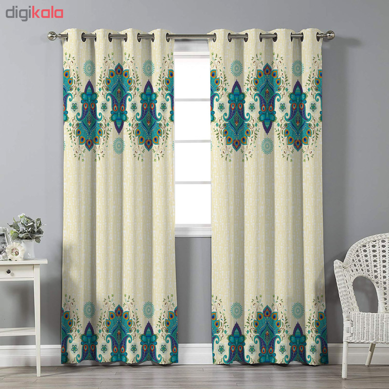 پرده نیروانا مدل pl776 سایز 280 × 140 سانتی متر