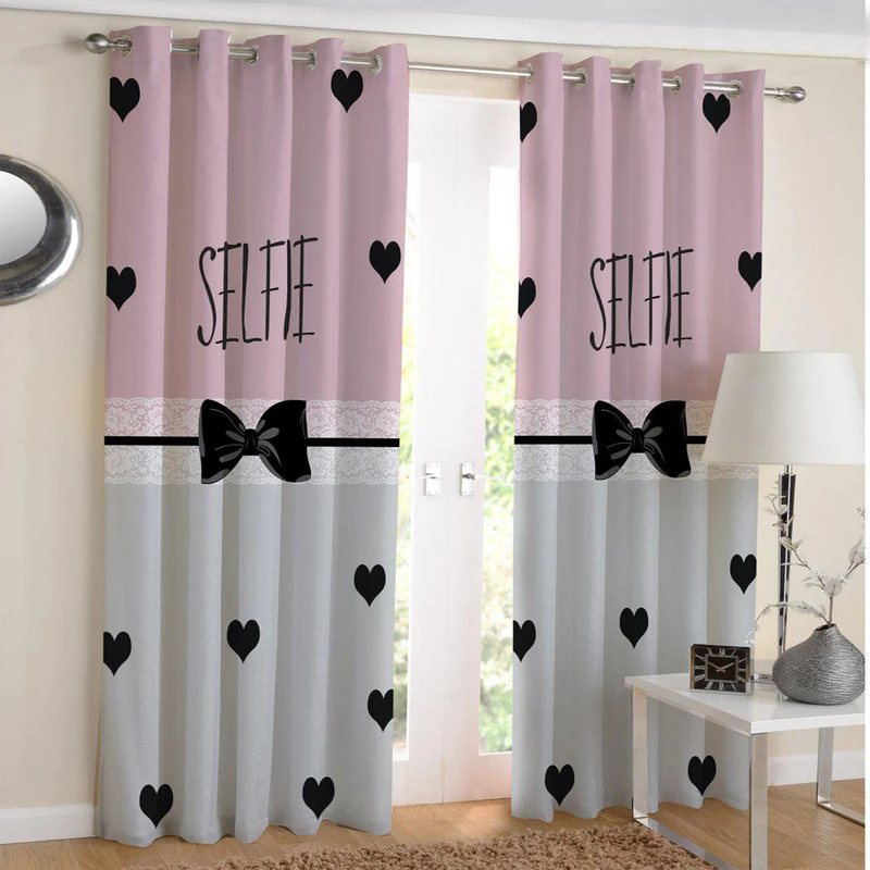 پرده طرح پاپیون کد 200 سایز 300x300 سانتی متر