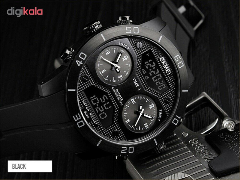 ساعت مچی عقربه ای مردانه اسکمی کد 1355