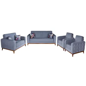 مبل راحتی هفت نفره چشمه نور کد MA-301/BR-T+K