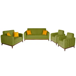 مبل راحتی هفت نفره چشمه نور کد MA-301.BR-GR 