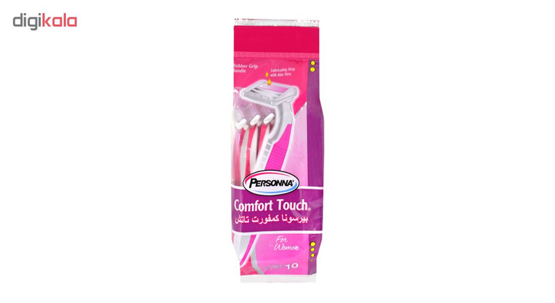خودتراش پرسونا مدل Comfort Touch مجموعه 3 عددی خودتراش پرسونا مدل Comfort Touch مجموعه 3 عددی