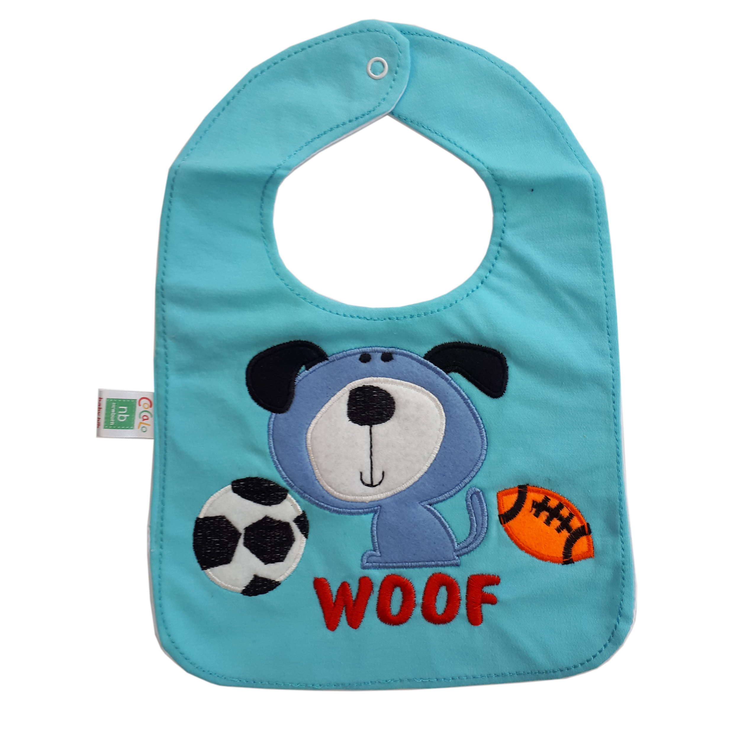 پیشبند نوزاد کوکالو طرح WOOf کد 32