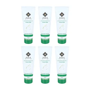 ماسک صورت آدرا مدل Cucumber Extract حجم 100 میلی لیتر مجموعه 6 عددی