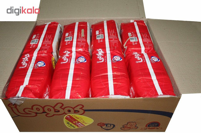 پوشک کوکومی مدل Eco34 سایز 5 بسته 4 عددی پوشک کوکومی مدل Eco34 سایز 5 بسته 4 عددی