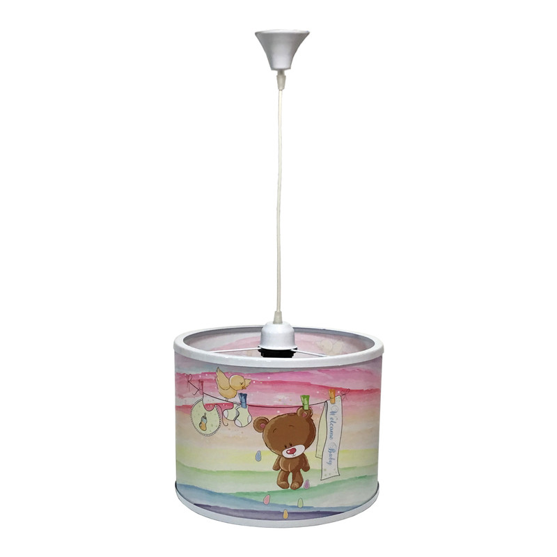 چراغ آویز اتاق کودک طرح خرس آویزان کد 39 چراغ آویز اتاق کودک طرح خرس آویزان کد 39