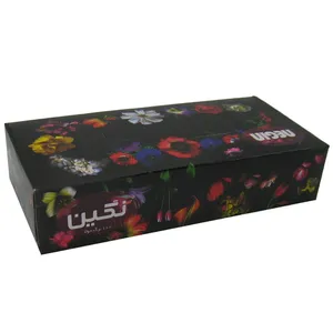 دستمال کاغذی 100 برگ نگین مدل secret garden