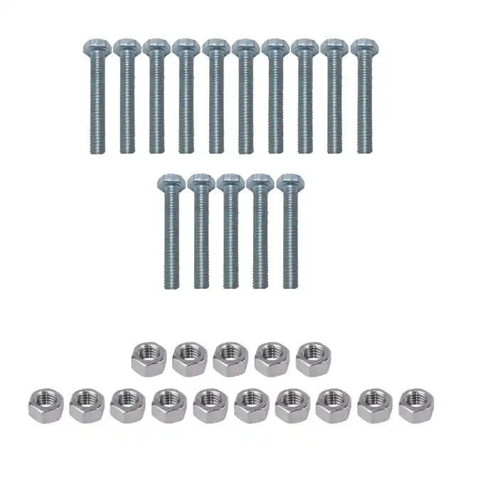 مجموعه 30 عددی پیچ و مهره مدل BD 1003033.37