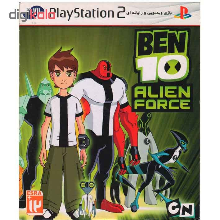 بازی BEN 10 ALIEN FORCE مخصوص PS2 بازی BEN 10 ALIEN FORCE مخصوص PS2