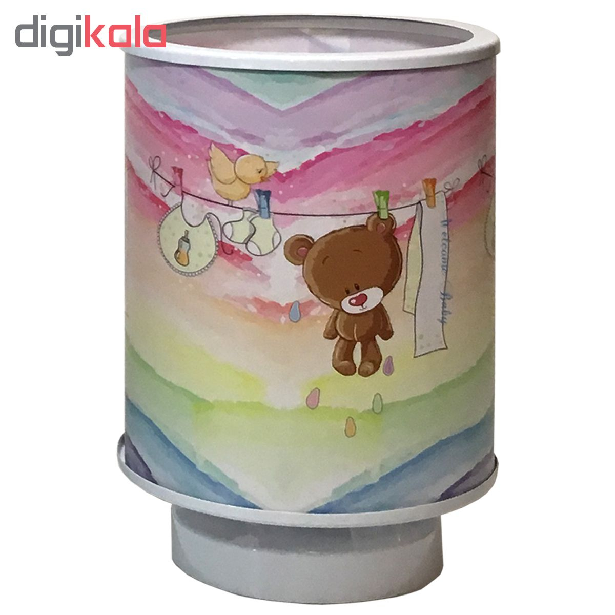 چراغ خواب کودک طرح خرس آویزان کد40