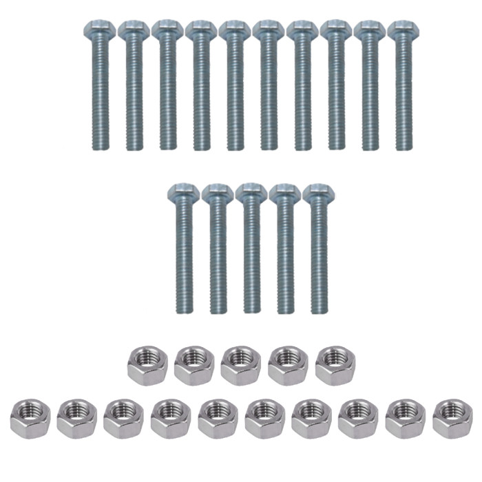 مجموعه 30 عددی پیچ و مهره مدل BD 1003032.39