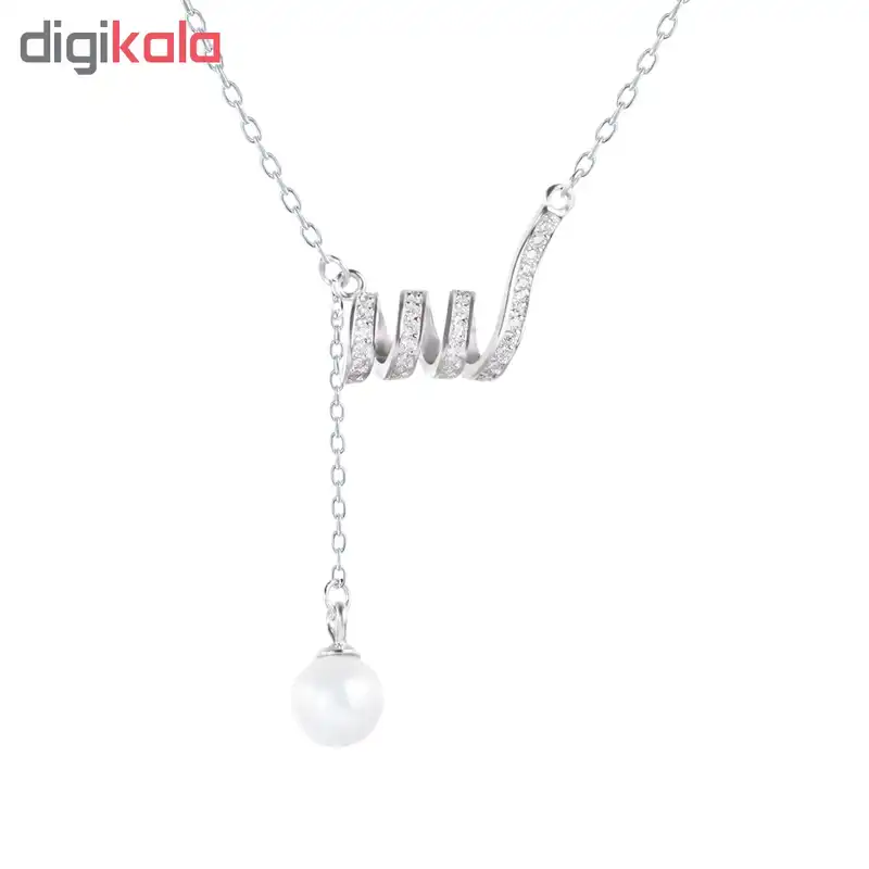 گردنبند نقره زنانه اقلیمه کد GN336