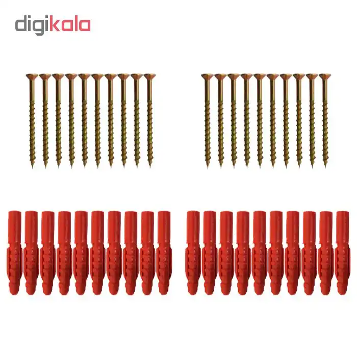 مجموعه 40 عددی پیچ و رولپلاک مدل BD 1003029.43