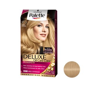 نقد و بررسی کیت رنگ مو پلت سری DELUXE شماره 0-9 حجم 50 میلی لیتر رنگ بلوند روشن توسط خریداران