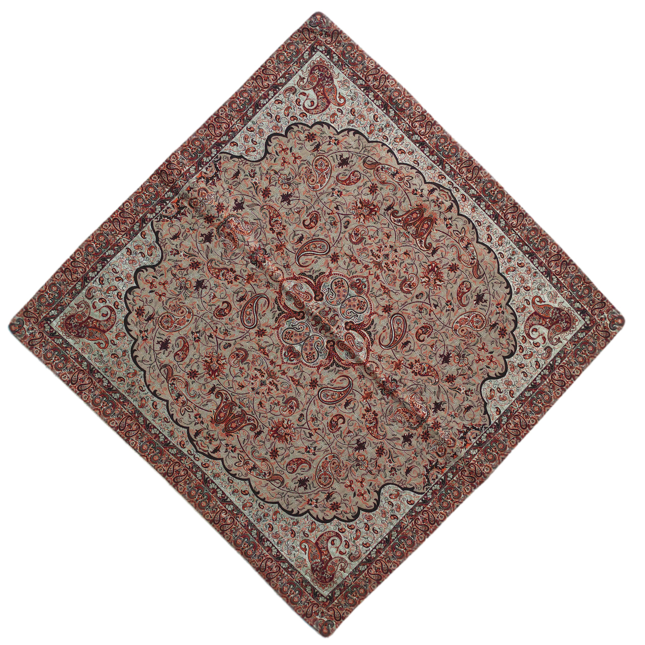 رومیزی ترمه طرح شاه عباسی کد 15
