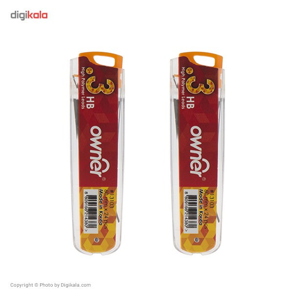 نوک مداد نوکی 0.3 میلی متری اونر مدل High Polymer - بسته 2 عددی