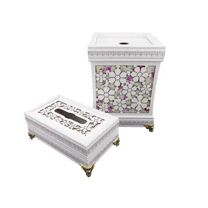 ست سطل و جای دستمال کاغذی کد 301