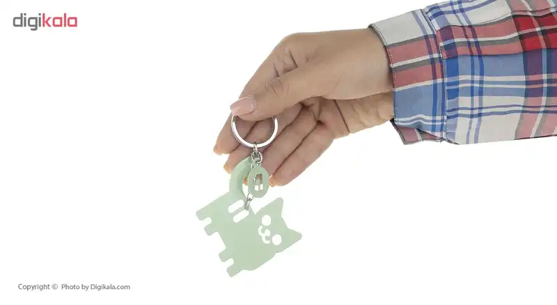 جاکلیدی داریون دیزاین طرح گربه ایستاده