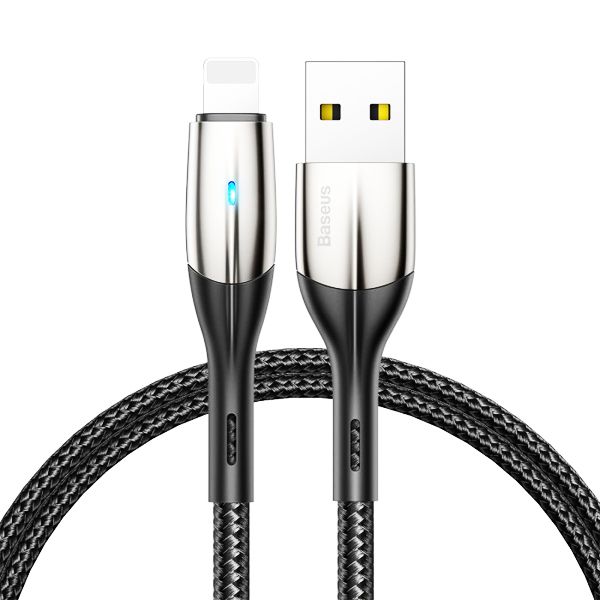 کابل تبدیل USB به لایتنینگ باسئوس مدل CALSP-C01 طول 2 متر کابل تبدیل USB به لایتنینگ باسئوس مدل CALSP-C01 طول 2 متر