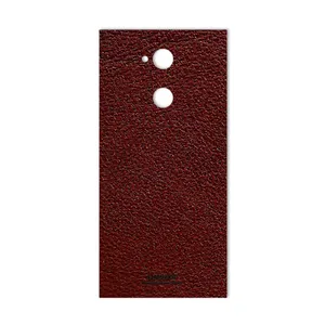 MAHOOT Natural-Leather Cover Sticker for Sony Xperia XA2 Ultra