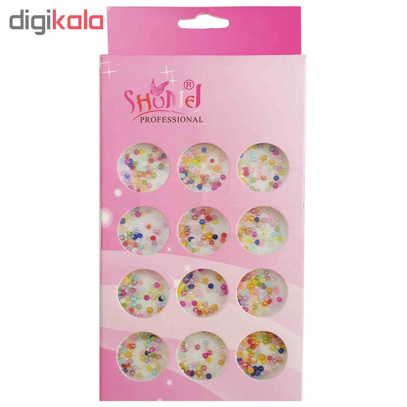 مجموعه نگین ناخن شامل مدل ND05