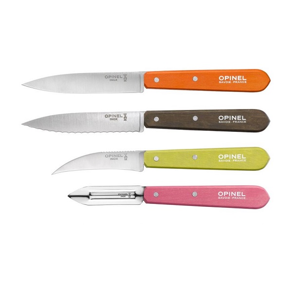 چاقو آشپزخانه اوپینل مدل N112 مجموعه 3 عددی به همراه پوست کن
