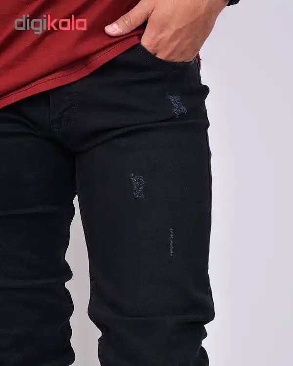 شلوار جین مردانه کد 130 رنگ مشکی