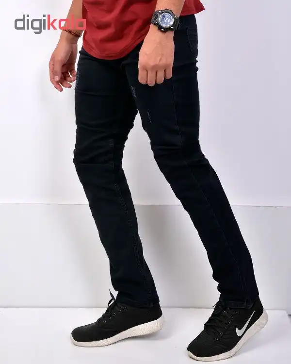 شلوار جین مردانه کد 130 رنگ مشکی